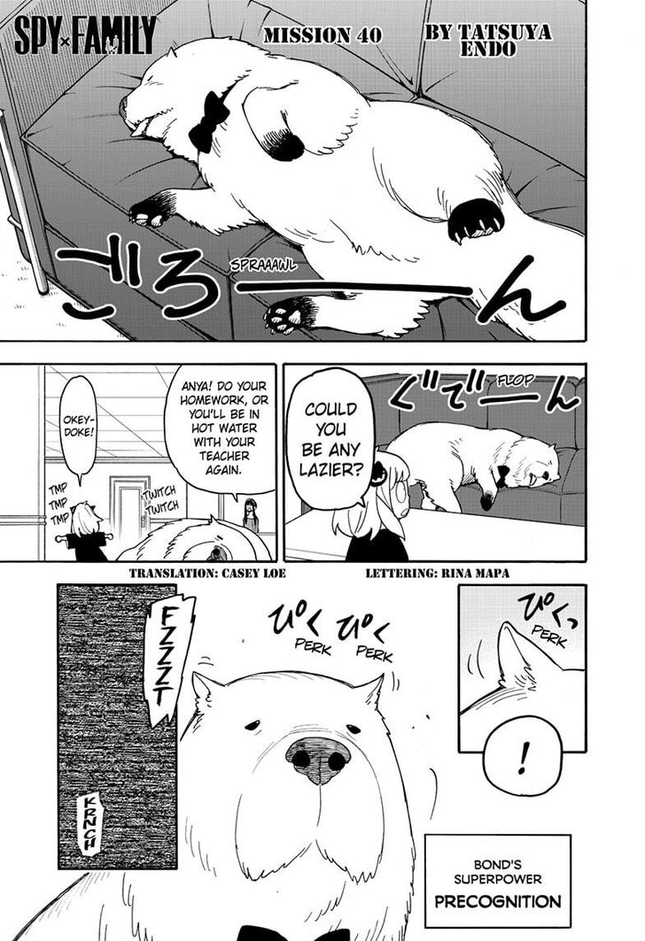 Spy x Family, Chapter 40 image 01